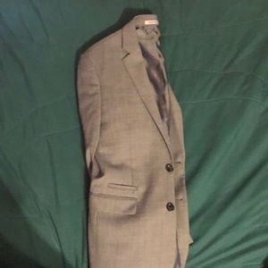 Express full gray suit